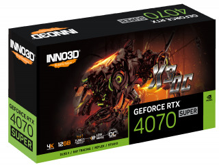 Inno3D GEFORCE RTX 4070 SUPER X3 OC NVIDIA 12 GB GDDR6X PC