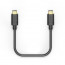 Hama FIC E3 podatkovni kabel USB 2.0 Type-C/Type-C (480MBPS) 1.5M, crni thumbnail