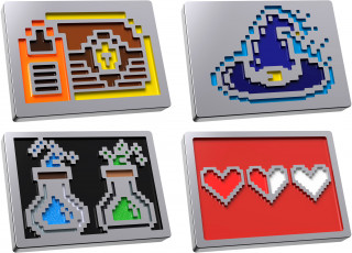 HyperX Badge Pack - 8 Bit Magnetic Badges Ukrasna oznaka za tipkovnicu PC