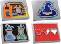 HyperX Badge Pack - 8 Bit Magnetic Badges Ukrasna oznaka za tipkovnicu thumbnail