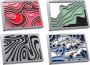 HyperX Badge Pack - Abstract Magnetic Badges Ukrasna oznaka za tipkovnicu thumbnail