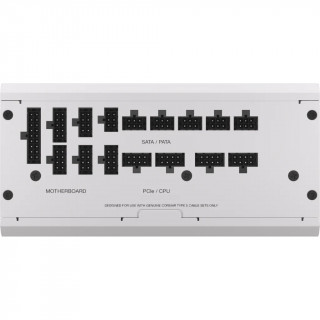 Corsair RM1200x jedinica za napajanje 1200 W 24-pin ATX ATX Bijelo PC