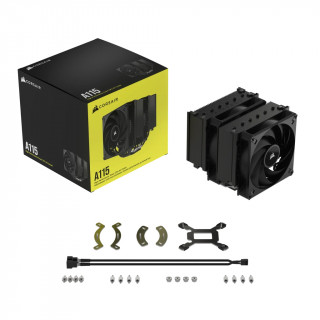 Corsair AF ELITE A115 Procesor Zračno hlađenje 14 cm Crno 1 kom PC