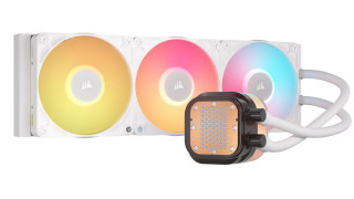 Corsair iCUE LINK TITAN 360 RX LCD Procesor Sve-u-jednom vodeno hlađenje 12 cm Bijelo 1 kom PC