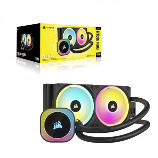 Corsair H100I Procesor Set za vodeno hlađenje 12 cm Crno PC