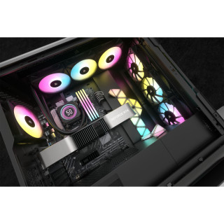 Corsair CW-9060075-WW Sustav hlađenja računala Procesor Sve-u-jednom vodeno hlađenje 12 cm Crno 1 kom PC