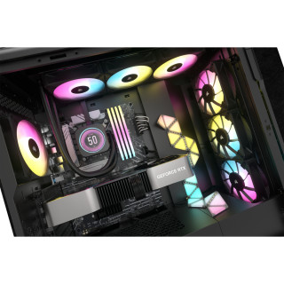 Corsair CW-9060075-WW Sustav hlađenja računala Procesor Sve-u-jednom vodeno hlađenje 12 cm Crno 1 kom PC
