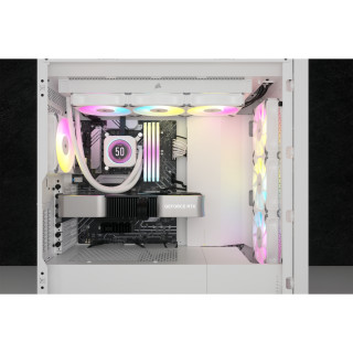 Corsair CW-9060077-WW Sustav hlađenja računala Procesor Sve-u-jednom vodeno hlađenje 12 cm Bijelo 1 kom PC