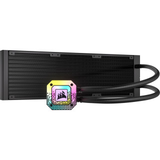 Corsair iCUE H150i ELITE CAPELLIX XT Procesor Sve-u-jednom vodeno hlađenje 12 cm Crno 1 kom PC
