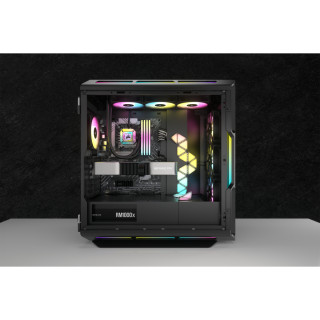 Corsair iCUE H150i ELITE CAPELLIX XT Procesor Sve-u-jednom vodeno hlađenje 12 cm Crno 1 kom PC