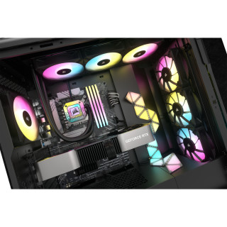 Corsair iCUE H150i ELITE CAPELLIX XT Procesor Sve-u-jednom vodeno hlađenje 12 cm Crno 1 kom PC