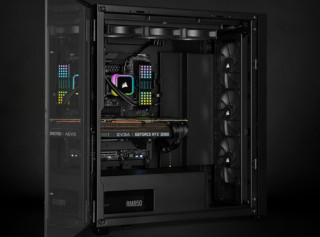 Corsair H100i Procesor Sve-u-jednom vodeno hlađenje 12 cm Crno 1 kom PC