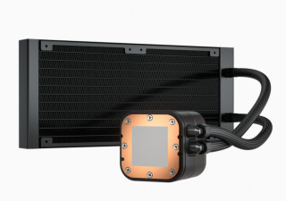 Corsair H100i Procesor Sve-u-jednom vodeno hlađenje 12 cm Crno 1 kom PC