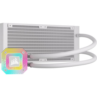 Corsair CW-9060072-WW Sustav hlađenja računala Procesor Sve-u-jednom vodeno hlađenje 12 cm Bijelo 1 kom PC