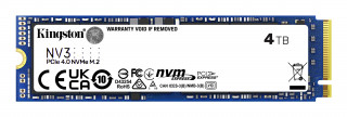 Kingston Technology NV3 4 TB M.2 PCI Express 4.0 NVMe 3D NAND PC