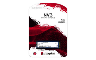 Kingston Technology NV3 4 TB M.2 PCI Express 4.0 NVMe 3D NAND PC