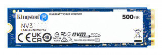 Kingston Technology NV3 500 GB M.2 PCI Express 4.0 NVMe 3D NAND PC