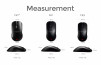 ZOWIE FK2 miš Office Ambidekster USB Tip-A 3200 DPI thumbnail