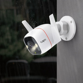 TP-Link Tapo C320WS Metak (oblik) IP sigurnosna kamera U zatvorenom i na otvorenom 2160 x 1440 pikseli Zid Dom