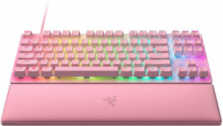 Razer Huntsman V2 Tenkeyless tipkovnica Igranje USB QWERTY Engleski Ružičasto PC