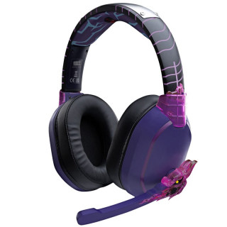 Lexip Sasuke Revenge Slušalice Žičano i bežično Obruč za glavu Igranje Bluetooth Crno, Ljubičasto PC
