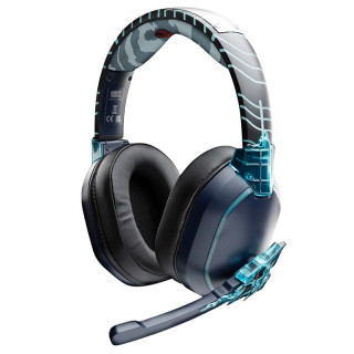 Lexip Kakashi Kamui Slušalice Žičano i bežično Obruč za glavu Igranje Bluetooth Crno, Plavo PC
