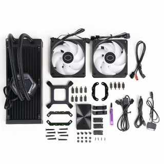 Cooler Master MasterLiquid 240 ATMOS Procesor Set za vodeno hlađenje 12 cm Crno PC