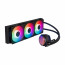Cooler Master MasterLiquid 360 ATMOS Procesor Set za vodeno hlađenje 12 cm Crno thumbnail