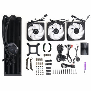 Cooler Master MasterLiquid 360 ATMOS Procesor Set za vodeno hlađenje 12 cm Crno PC