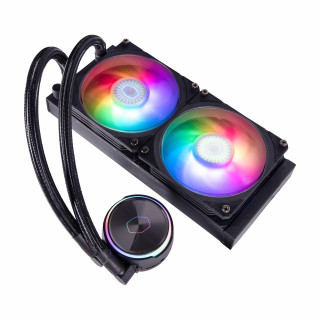 Cooler Master MasterLiquid PL240 Flux Procesor Set za vodeno hlađenje 12 cm Crno PC