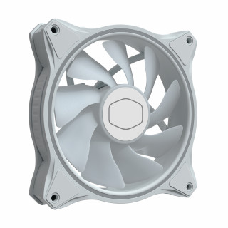 Cooler Master MasterFan MF120 Halo 3in1 White Edition Kućište računala Ventilator 12 cm Bijelo 3 kom PC