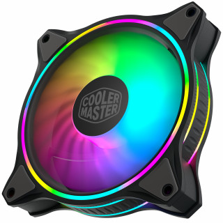 Cooler Master MasterFan MF120 Halo Kućište računala Ventilator 12 cm Crno, Sivo PC