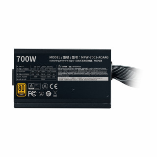 Cooler Master G700 Gold jedinica za napajanje 700 W 24-pin ATX ATX Crno PC