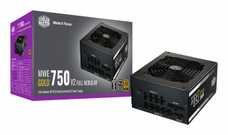 Cooler Master MWE Gold 750 V2 ATX 3.0 Ready jedinica za napajanje 750 W 24-pin ATX Crno PC