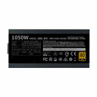 Cooler Master MWE Gold 1050 - V2 Full Modular jedinica za napajanje 1050 W 24-pin ATX ATX Crno PC