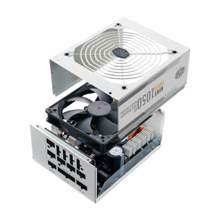 Cooler Master MWE Gold 1050 - V2 ATX 3.0 White Version jedinica za napajanje 1050 W 24-pin ATX Bijelo PC
