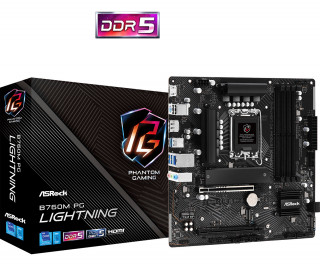 Asrock B760M PG Lightning Intel B760 LGA 1700 Mikro ATX PC
