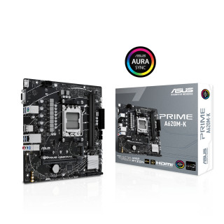 ASUS PRIME A620M-K AMD A620 Utor AM5 Mikro ATX PC