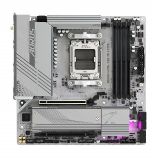 GIGABYTE B650M AORUS ELITE AX ICE matična ploča AMD B650 Utor AM5 Mikro ATX PC