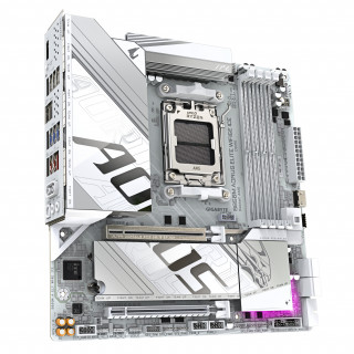 GIGABYTE B850M AORUS ELITE WIFI6E ICE AMD B850 Utor AM5 Mikro ATX PC
