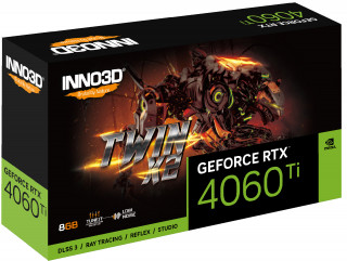 INNO3D GeForce RTX 4060 Ti TWIN X2 NVIDIA 8 GB GDDR6 PC