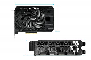 Palit NE64060019P1-1070F grafička kartica NVIDIA GeForce RTX 4060 8 GB GDDR6 PC