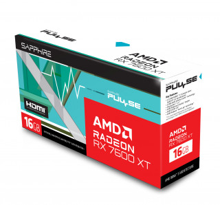 Sapphire PULSE Radeon RX 7600 XT AMD 16 GB GDDR6 PC