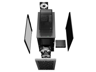 DeepCool MATREXX 40 3FS Mikro toranj/Tower Crno PC