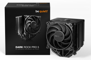 be quiet! Dark Rock Pro 5 Procesor Zračno hlađenje 120/135 mm Crno 1 kom PC