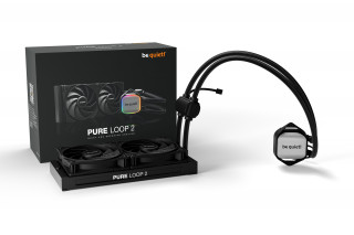 be quiet! Pure Loop 2 | 240mm Procesor Sve-u-jednom vodeno hlađenje 12 cm Crno 1 kom PC