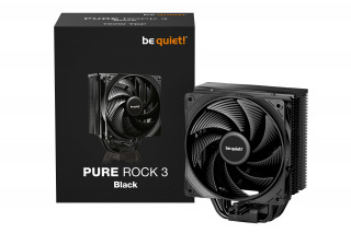be quiet! Pure Rock 3 Black Procesor Zračno hlađenje 12 cm Crno 1 kom PC