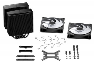 be quiet! Pure Rock Pro 3 LX Black Procesor Zračno hlađenje 12 cm Crno 1 kom PC
