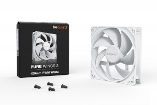 be quiet! Pure Wings 3 120mm PWM White Kućište računala Ventilator 12 cm Bijelo 1 kom PC