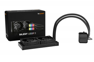be quiet! Silent Loop 3 240 mm Procesor Sve-u-jednom vodeno hlađenje 12 cm Crno 1 kom PC